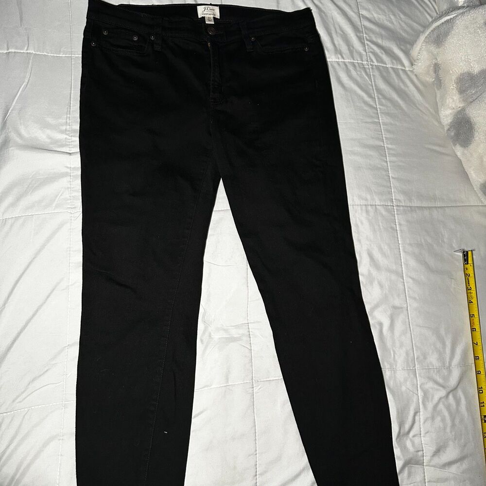 J Crew Toothpick womens ankle skinny jeans cotton size 32